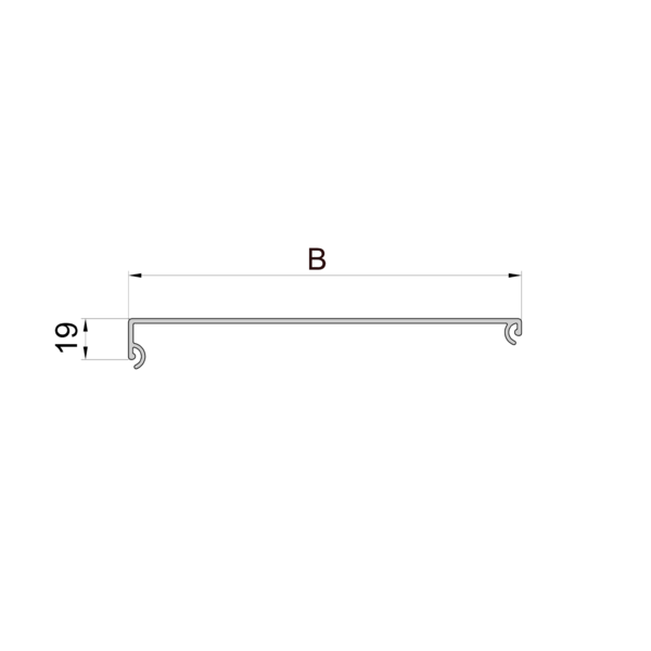 Bovenkast 45° – geëxtrudeerd